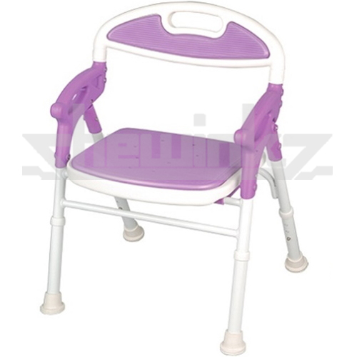 WB213 Deluxe Adjustable Fixed Arm Shower Seat