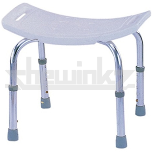 WB303 Deluxe Adjustable Shower Bench Without Backrest