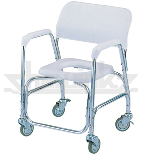 WC105 Deluxe Aluminum Shower Chair With Swivel Caster