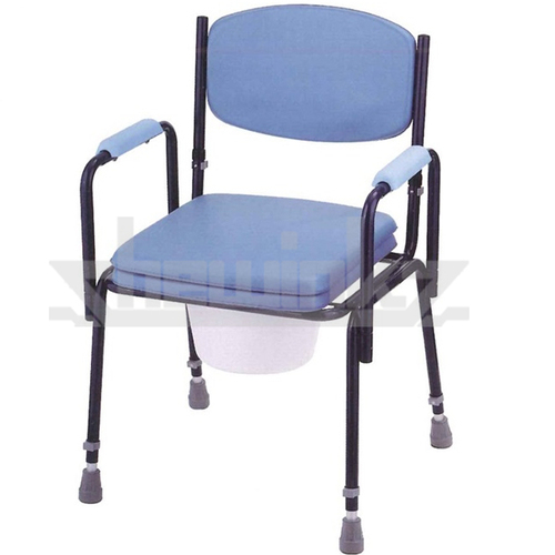 WC204 Deluxe Steel Commode Chair_1