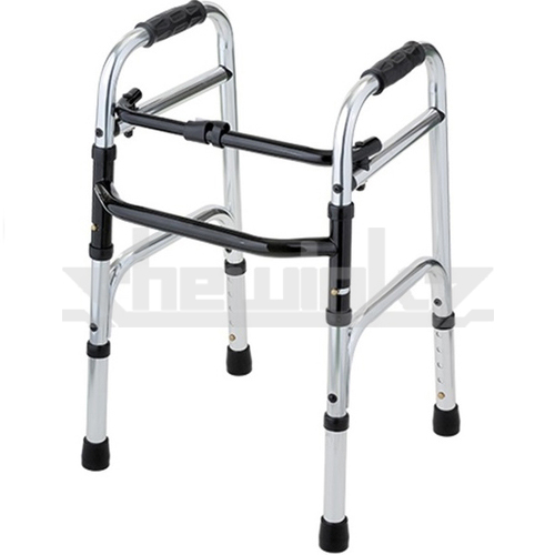 WW212 One Touched Aluminum Folding Walker