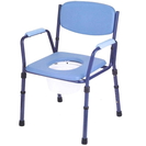 WC205 Deluxe Adjustable Steel Commode Chair