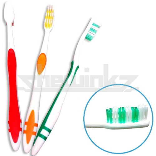 28306 Rubber Coated Adult Toothbrush