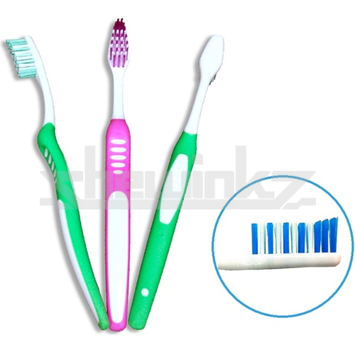 28351 Rubber Coated Adult Toothbrush
