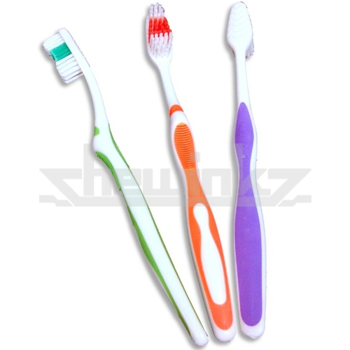 28426 Rubber Coated Adult Toothbrush