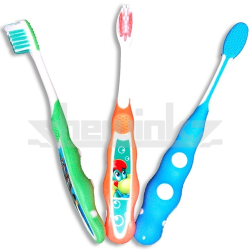 38401 Worm Handle Child Toothbrush