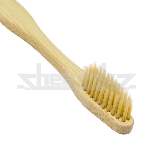 99003 Adult Bamboo Curve shape Toothbrush