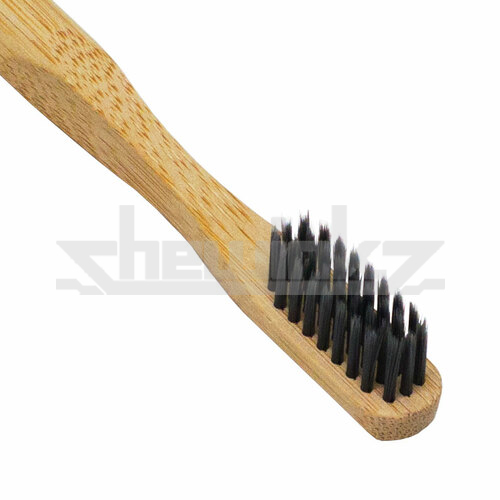 99011 Adult Bamboo Round Handle Toothbrush