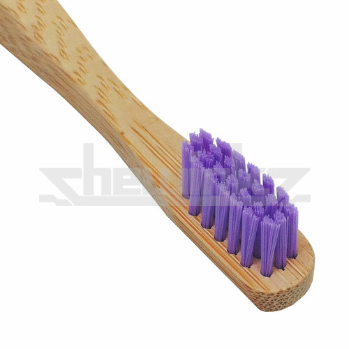 99312 Child Bamboo Colored Round Bottom Toothbrush_1
