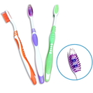 28382 Rubber Bristle Adult Toothbrush