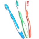 28438 Rubber Coated Adult Toothbrush