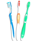 28473 Rubber Coated Adult Toothbrush