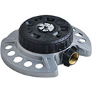 P50553 Metal 9-Pattern Turret Rotating Sprinkler